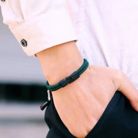 Men's Rope Bracelet – Double Layer Stackable Wristband