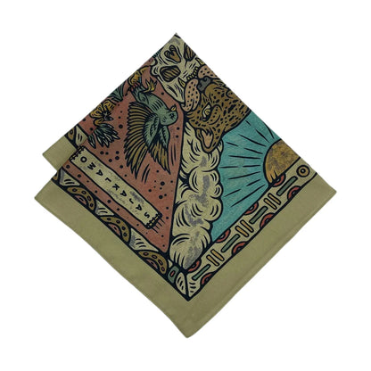 Cotton Bandana Scarf Skull Paisley Hip Hop Headband