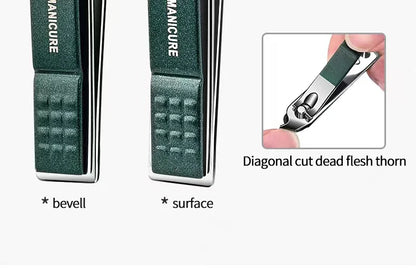 Nail Clippers Set 6 Piece Stainless Steel Manicure Kit