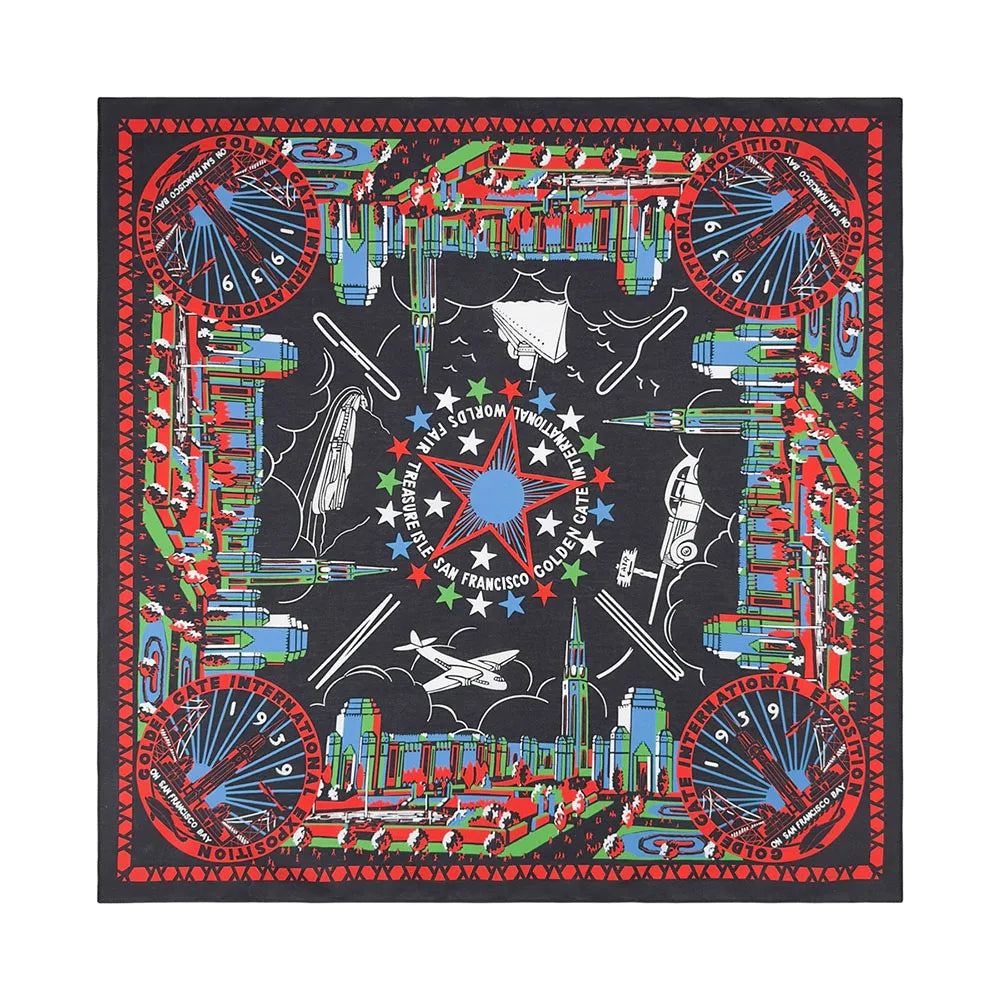 Cotton Bandana Scarf Skull Paisley Hip Hop Headband